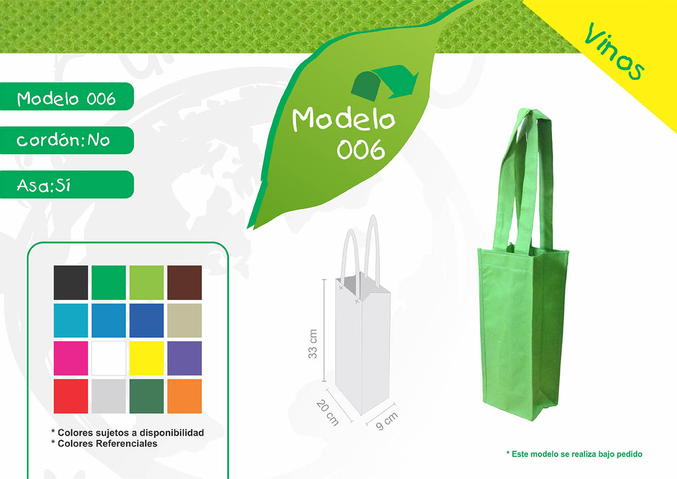 Catálogo Ebags bolsas Ecológicas para material publicitario